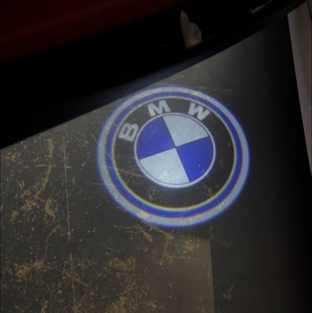 2 BMW welcome car door projector puddle lights - Picture 5 of 7